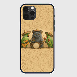 Чехол для iPhone 12 Pro Max Надежды маленький оркестрик, цвет: 3D-черный