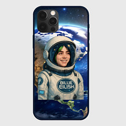 Чехол для iPhone 12 Pro Max Билли Айлиш в стиле космонавта, цвет: 3D-черный