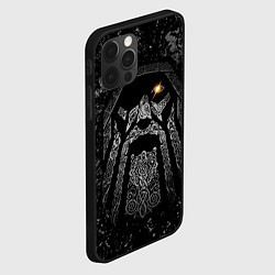 Чехол для iPhone 12 Pro Max Всеотец Один, цвет: 3D-черный — фото 2