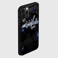 Чехол для iPhone 12 Pro Max Вашингтон Кэпиталз - плиты с подсветкой, цвет: 3D-черный — фото 2