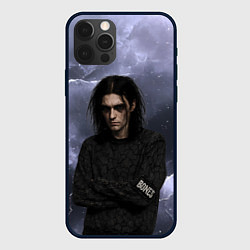 Чехол для iPhone 12 Pro Max Bones в образе психа, цвет: 3D-черный