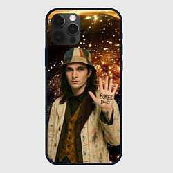 Чехол для iPhone 12 Pro Max Bones в панаме, цвет: 3D-черный