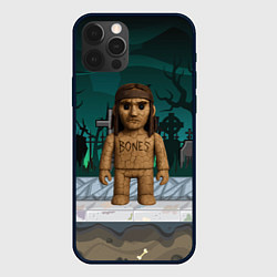 Чехол для iPhone 12 Pro Max Bones в стиле куклы Вуды, цвет: 3D-черный