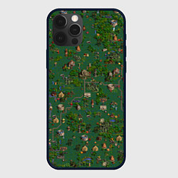 Чехол для iPhone 12 Pro Max Земли Крепости - Герои 3, цвет: 3D-черный