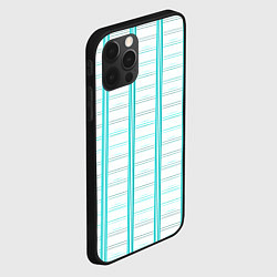 Чехол для iPhone 12 Pro Max Color white cage, цвет: 3D-черный — фото 2