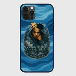 Чехол для iPhone 12 Pro Max XXXTentacion в облаке, цвет: 3D-черный