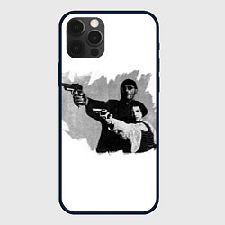 Чехол для iPhone 12 Pro Max Леон рисунок, цвет: 3D-черный