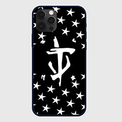 Чехол для iPhone 12 Pro Max Doom star, цвет: 3D-черный