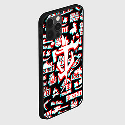 Чехол для iPhone 12 Pro Max Doom x fortnite glitch, цвет: 3D-черный — фото 2