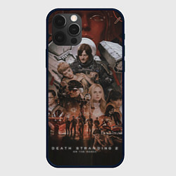Чехол для iPhone 12 Pro Max Персонажи из Death stranding 2 on the beach, цвет: 3D-черный