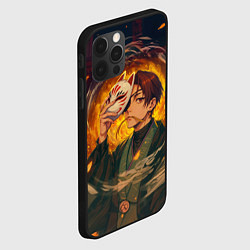 Чехол для iPhone 12 Pro Max Хаято Суо - Ветролом, цвет: 3D-черный — фото 2