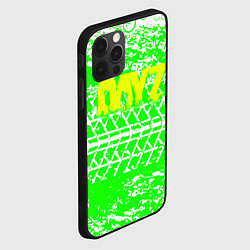 Чехол для iPhone 12 Pro Max Dayz кислотные шипы, цвет: 3D-черный — фото 2