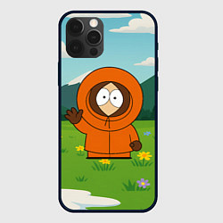 Чехол для iPhone 12 Pro Max Кенни приветствует, цвет: 3D-черный