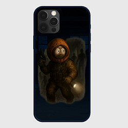Чехол для iPhone 12 Pro Max Кенни в стиле фильмов ужасов, цвет: 3D-черный