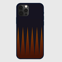 Чехол для iPhone 12 Pro Max Осенний ночной огонь, цвет: 3D-черный