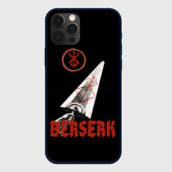 Чехол для iPhone 12 Pro Max Меч Берсерка, цвет: 3D-черный