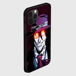Чехол для iPhone 12 Pro Max Hellsing - Алукард, цвет: 3D-черный — фото 2