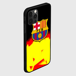 Чехол для iPhone 12 Pro Max Borussia абстракция золото геометрия, цвет: 3D-черный — фото 2