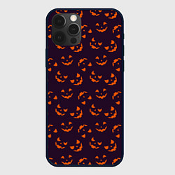 Чехол iPhone 12 Pro Max Страшно веселый Halloween - паттерн