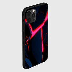 Чехол для iPhone 12 Pro Max Neon glow, цвет: 3D-черный — фото 2