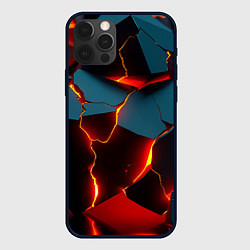 Чехол для iPhone 12 Pro Max Orange glow, цвет: 3D-черный