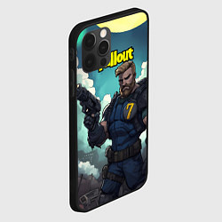 Чехол для iPhone 12 Pro Max Fallout седьмой, цвет: 3D-черный — фото 2