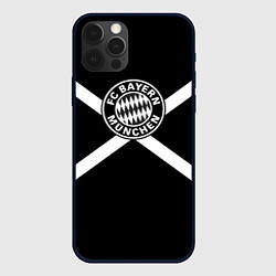 Чехол iPhone 12 Pro Max Бавария Мюнхен полосы