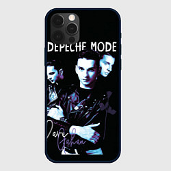 Чехол для iPhone 12 Pro Max Dave Gahan Depeche Mode rose, цвет: 3D-черный