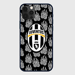 Чехол для iPhone 12 Pro Max Ювентус дикий зверь, цвет: 3D-черный