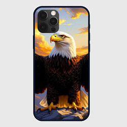 Чехол iPhone 12 Pro Max Белоголовый орлан владыка небес