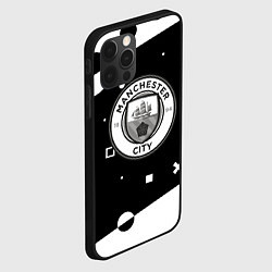 Чехол для iPhone 12 Pro Max Манчестер сити геометрия блэк, цвет: 3D-черный — фото 2