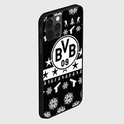 Чехол для iPhone 12 Pro Max Borussia x counter strike, цвет: 3D-черный — фото 2
