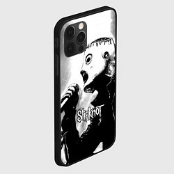 Чехол для iPhone 12 Pro Max Slipknot, цвет: 3D-черный — фото 2