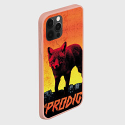 Чехол для iPhone 12 Pro Max The Prodigy: Red Fox, цвет: 3D-светло-розовый — фото 2