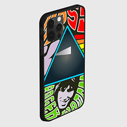 Чехол для iPhone 12 Pro Max Pink Floyd, цвет: 3D-черный — фото 2