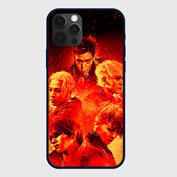 Чехол для iPhone 12 Pro Max Big Bang: Flame Boys, цвет: 3D-черный
