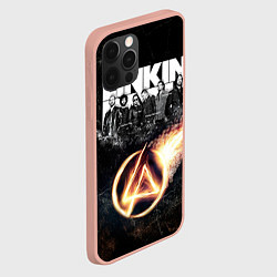 Чехол для iPhone 12 Pro Max Linkin Park: Comet, цвет: 3D-светло-розовый — фото 2
