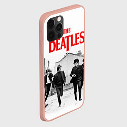 Чехол для iPhone 12 Pro Max The Beatles: Break, цвет: 3D-светло-розовый — фото 2