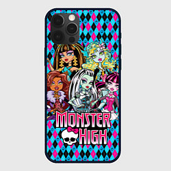 Чехол для iPhone 12 Pro Max Monster High, цвет: 3D-черный