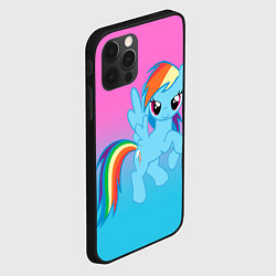 Чехол для iPhone 12 Pro Max My Little Pony, цвет: 3D-черный — фото 2