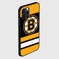 Чехол для iPhone 12 Pro Max Boston Bruins, цвет: 3D-черный — фото 2