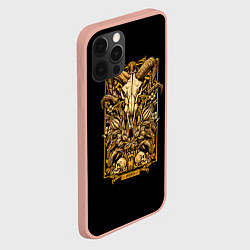 Чехол для iPhone 12 Pro Max Овен, цвет: 3D-светло-розовый — фото 2