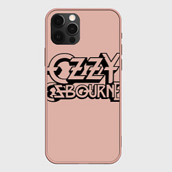 Чехол для iPhone 12 Pro Max Ozzy Osbourne, цвет: 3D-светло-розовый