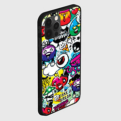 Чехол для iPhone 12 Pro Max Bombing, цвет: 3D-черный — фото 2
