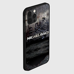 Чехол для iPhone 12 Pro Max Nickelback Repository, цвет: 3D-черный — фото 2