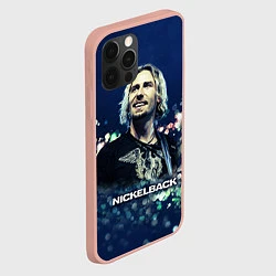 Чехол для iPhone 12 Pro Max Nickelback: Chad Kroeger, цвет: 3D-светло-розовый — фото 2