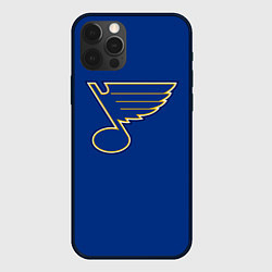 Чехол для iPhone 12 Pro Max St Louis Blues: Tarasenko 91, цвет: 3D-черный