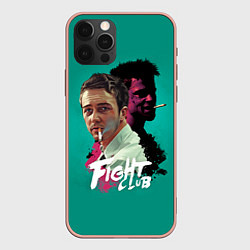 Чехол для iPhone 12 Pro Max Fight Club Stories, цвет: 3D-светло-розовый