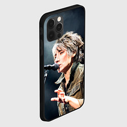 Чехол для iPhone 12 Pro Max Земфира поет, цвет: 3D-черный — фото 2