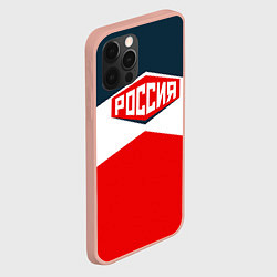 Чехол для iPhone 12 Pro Max Россия СССР, цвет: 3D-светло-розовый — фото 2